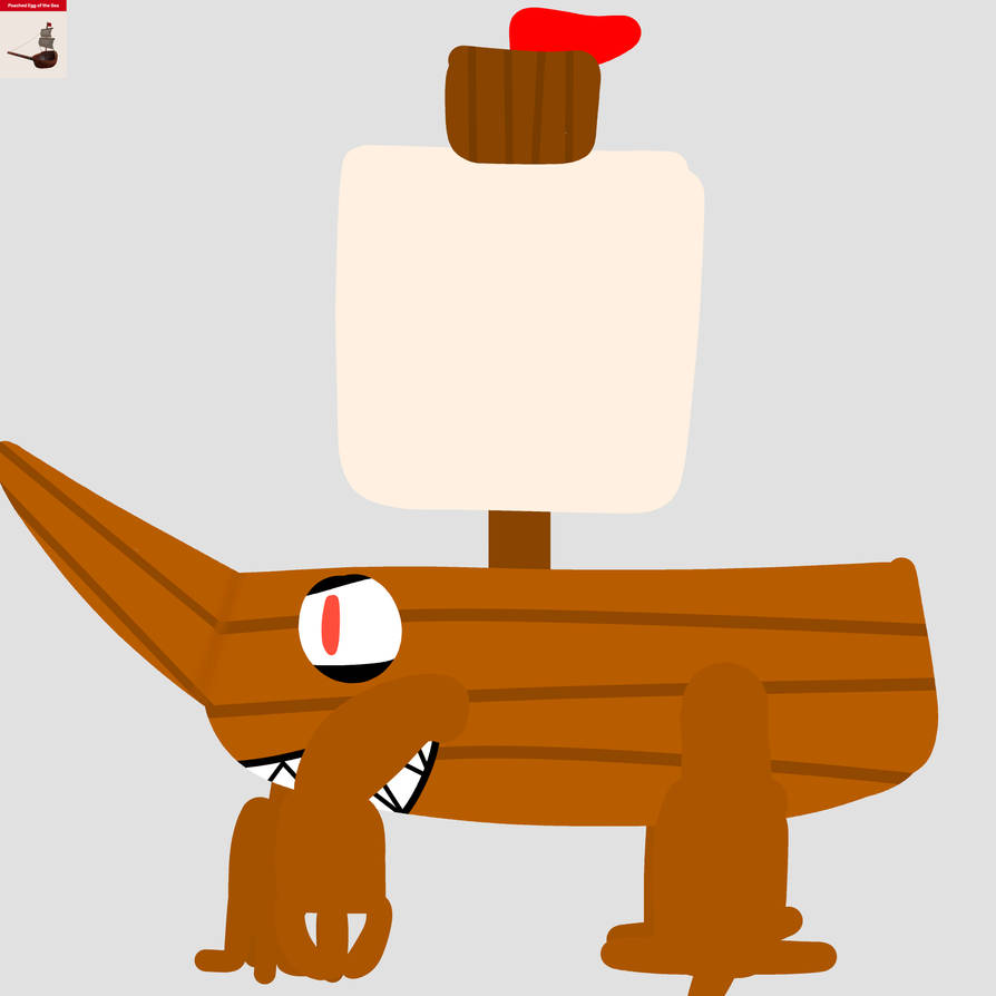 Poachy (Poached Egg of the Sea Monster) by WhitePeashooters on DeviantArt