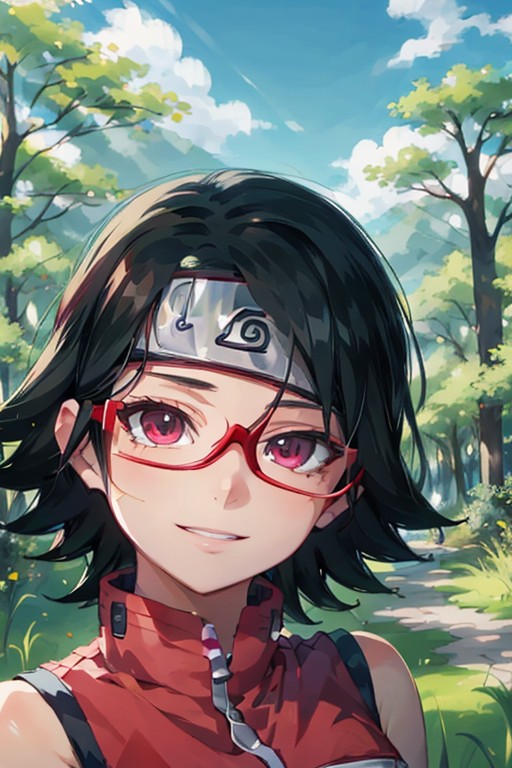 Sarada Uchiha by LoliaP on DeviantArt