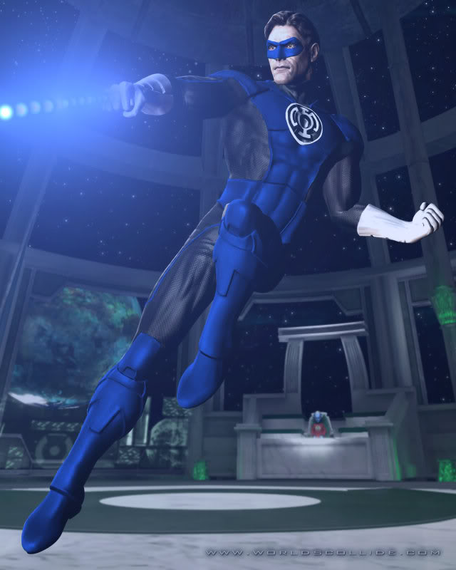 Blue Lantern Hal Jordan