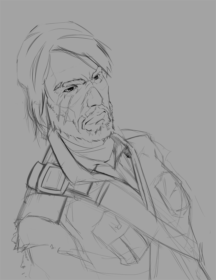 Red Dead Redemption John Marston sketch