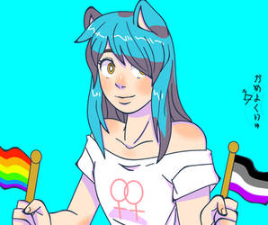 Happy Pride Month and Asexual Day~!