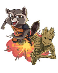 Rocket and Groot Contest Entry