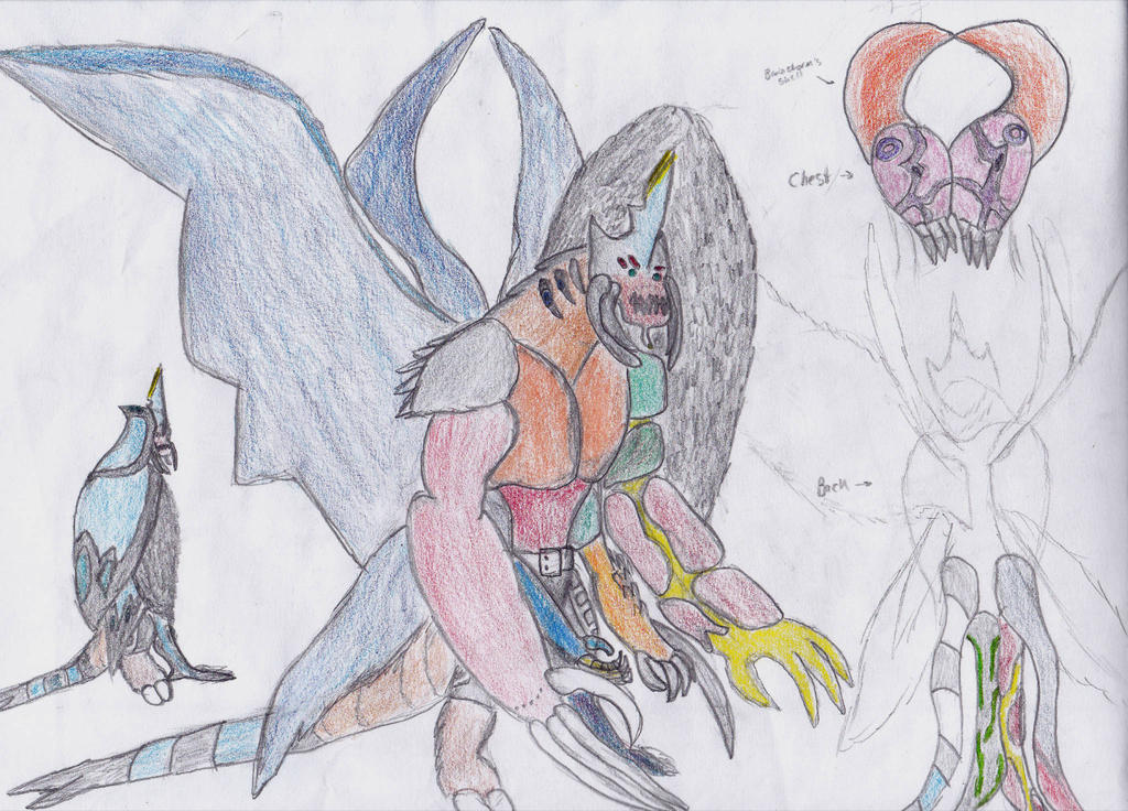 Mutation Deviantart Kevin's Mutation form by Kevfilms2x2 on DeviantArt