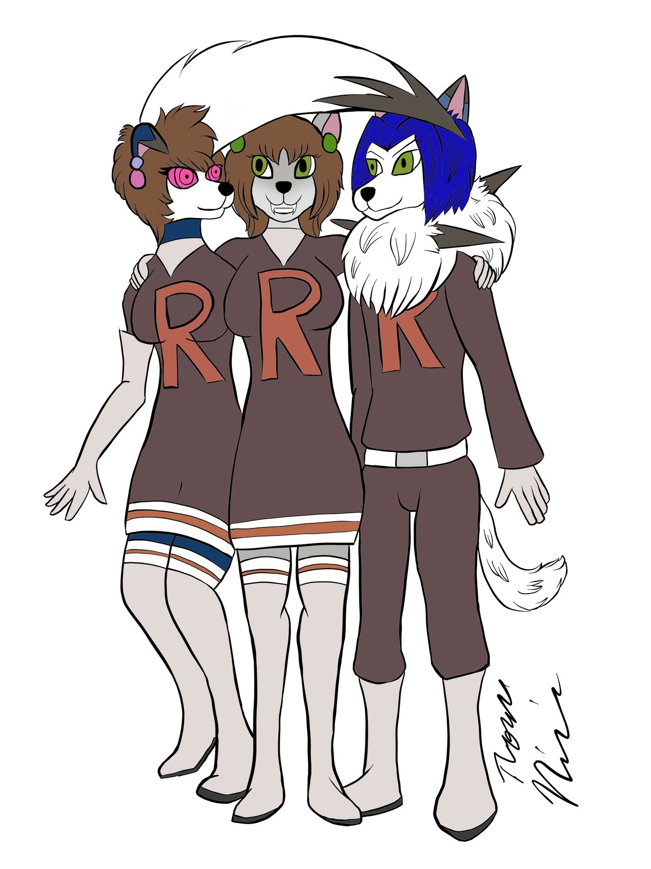 Team Rocket Wolf Pack by KamikazeTommyDragon on DeviantArt