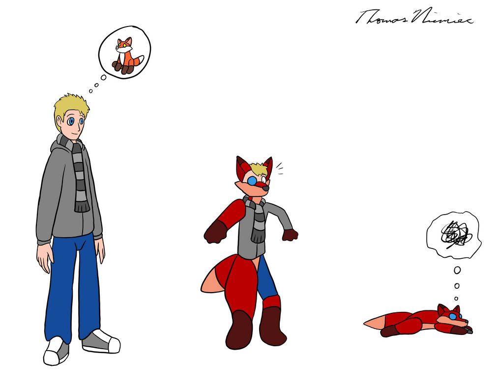 Fox Transform Fox plush TF by KamikazeTommyDragon on DeviantArt