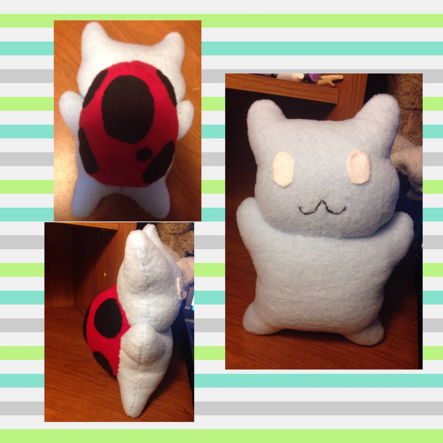Catbug plushie by MajesticNikki on DeviantArt