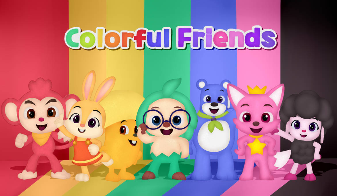 Colorful Friends by RitaLogicArts on DeviantArt