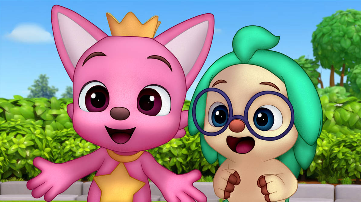 Pinkfong and Hogi #3 by RitaLogicArts on DeviantArt