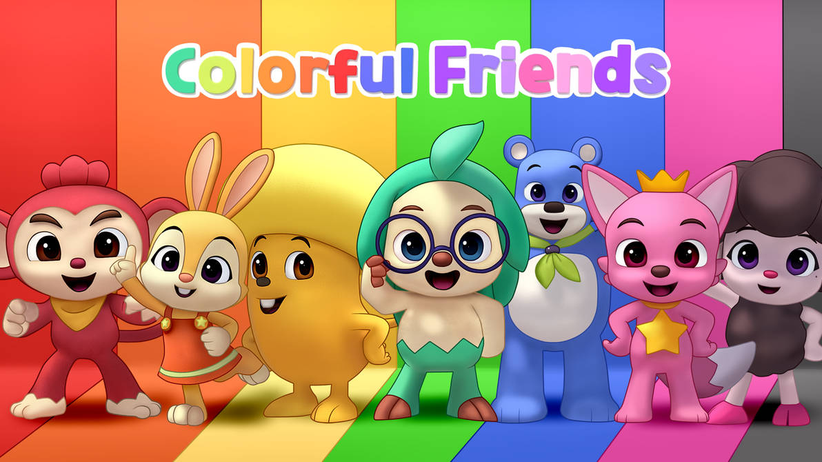 Colorful Friends (2022) by RitaLogicArts on DeviantArt