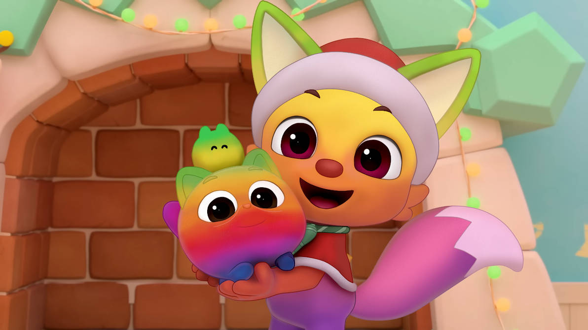 Ninimo Angry Colorful Ninimo And Pinkfong by RitaLogicArts on DeviantArt