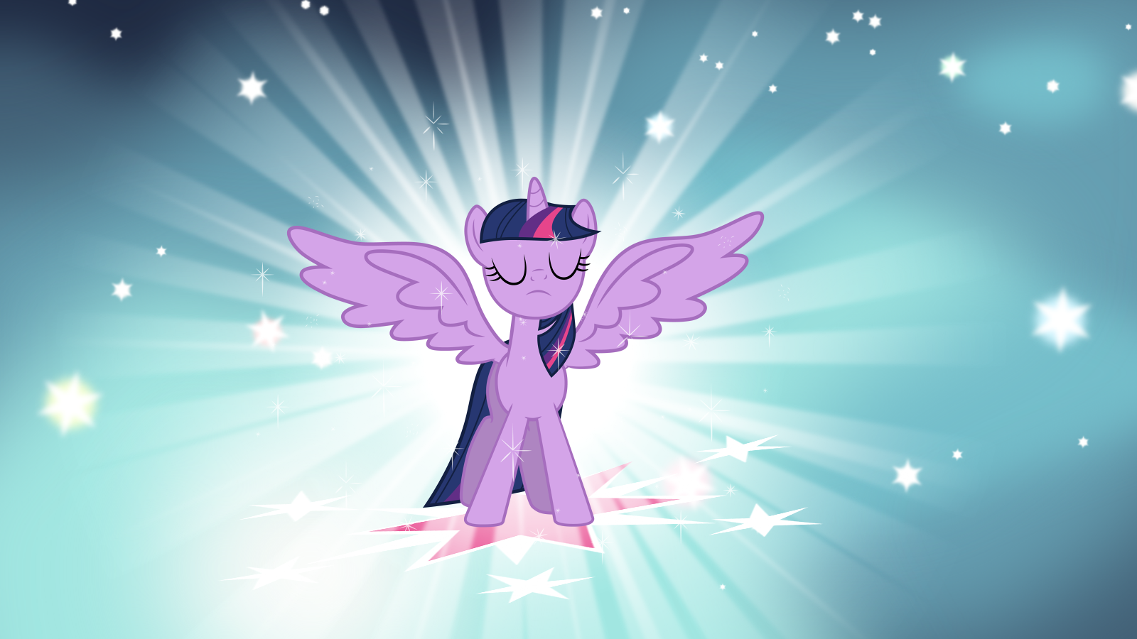 Alicorn Twilight Wallpaper v2