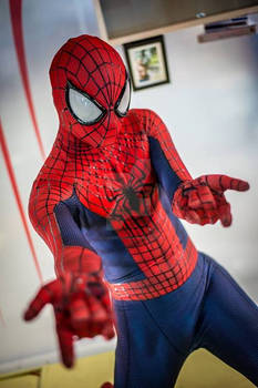 Amazing spiderman 2 replica costume by VH