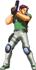 Chris Redfield Kof XIII style