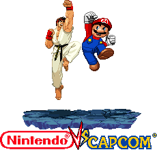 Ryu vs Mario Nintendo vs Capcom