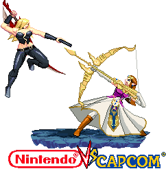 Trish vs Zelda Nintendo vs capcom