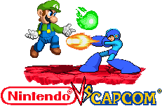 Luigi vs Megaman Nintendo vs Capcom