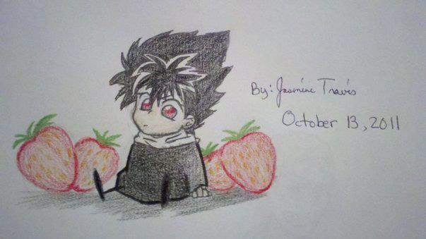 Hiei and His Strawberries