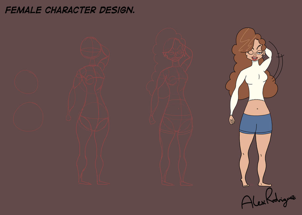 Deviantart Female Template Female Character Design by LatentLoon on DeviantArt