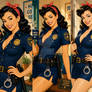 Retro Police Pin-Up Pack (3 Images)