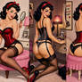 Boudoir Pin-Up Lingerie Pack (3 Images)