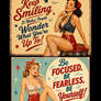 Retro Pin-Up Motivation Pack Vol. 1