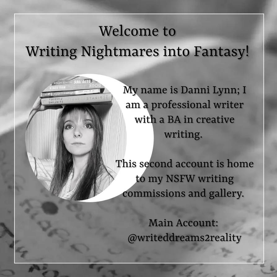 Welcome to Writing Nightmares into Fantasy!