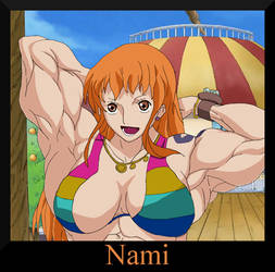 One Muscular Piece: Nami