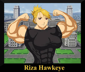 Full Muscular Alchemist: Riza Hawkeye