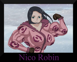 One Muscular Piece: Nico Robin