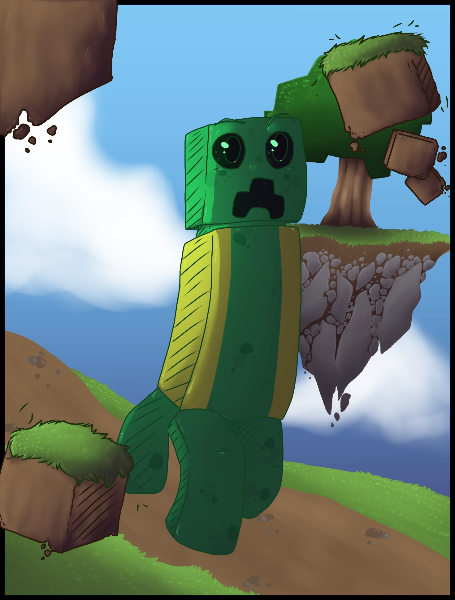 |Nico The Curious Creeper - Fanart|