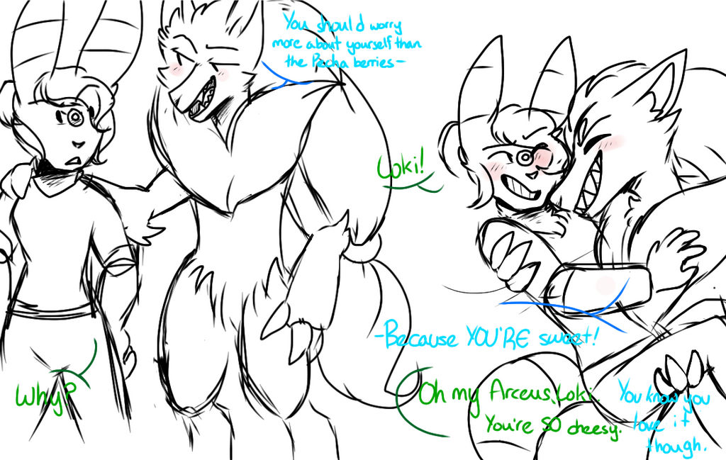 Loki Fluff Some Kono X Loki fluff by Journeying-Warrior on DeviantArt
