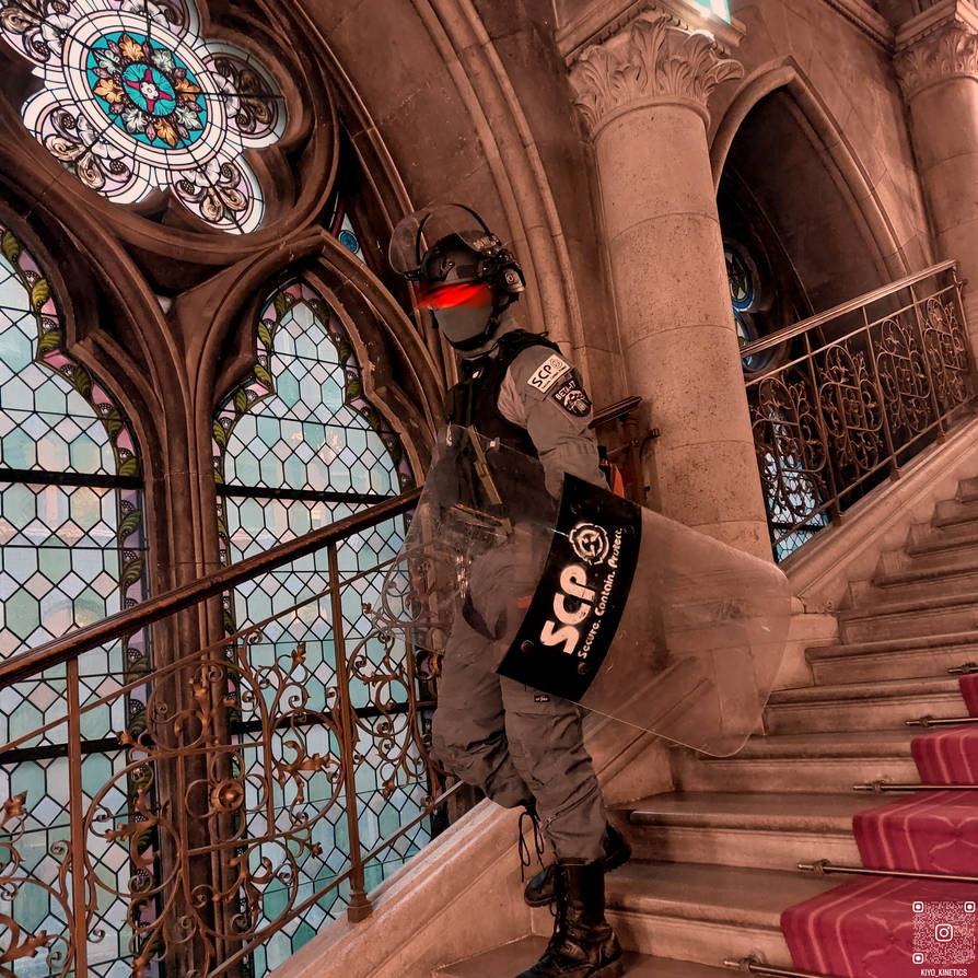 SCP MTF with riot shield cosplay by TrapSukiCos on DeviantArt