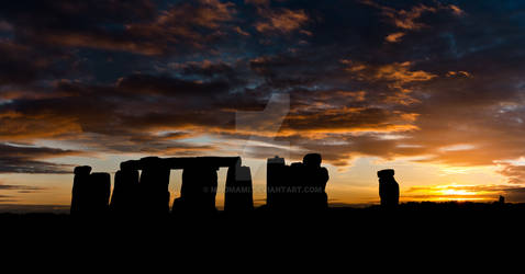 Stonehenge at Sunset