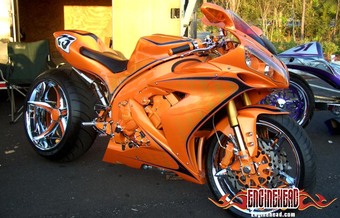 Yamaha R1 Orange by BListein on DeviantArt
