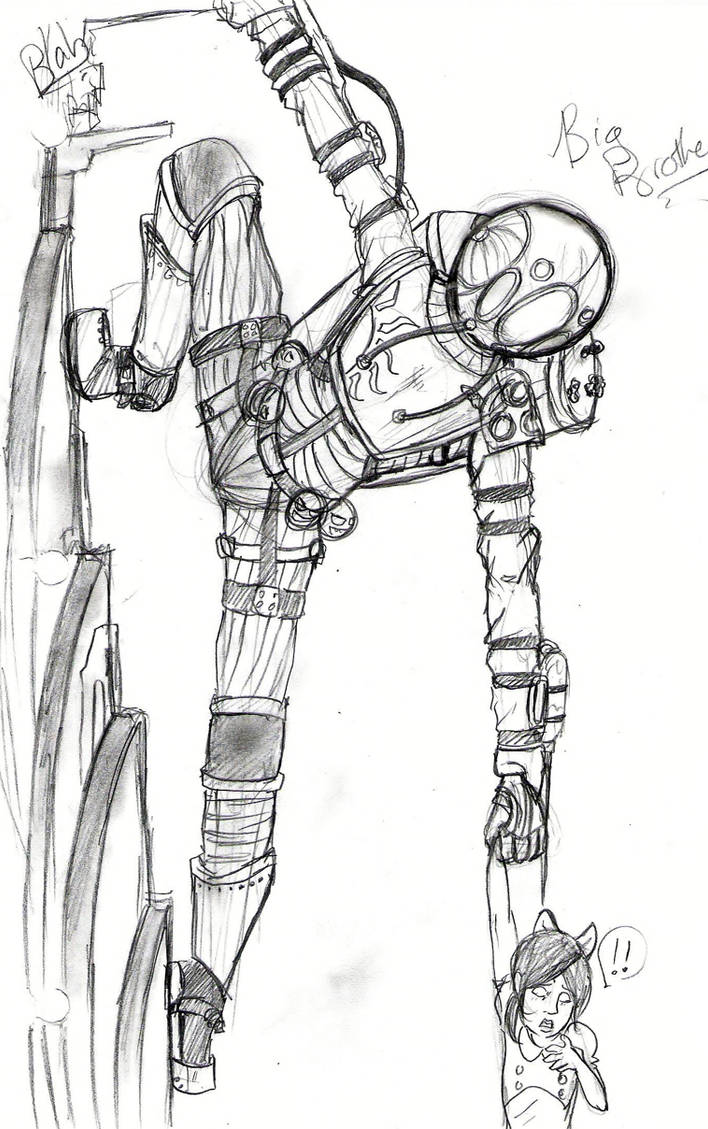 Big Brother Bioshock By Columbiasdismantler On Deviantart