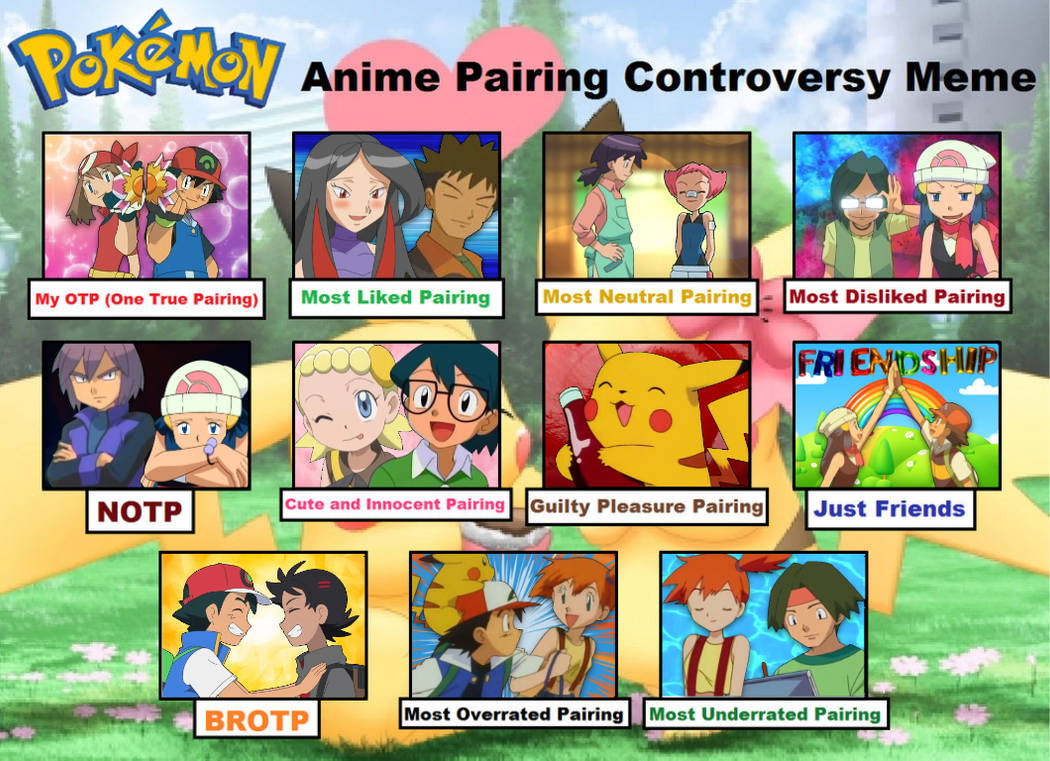Pokemon Anime Pairing Controversy
