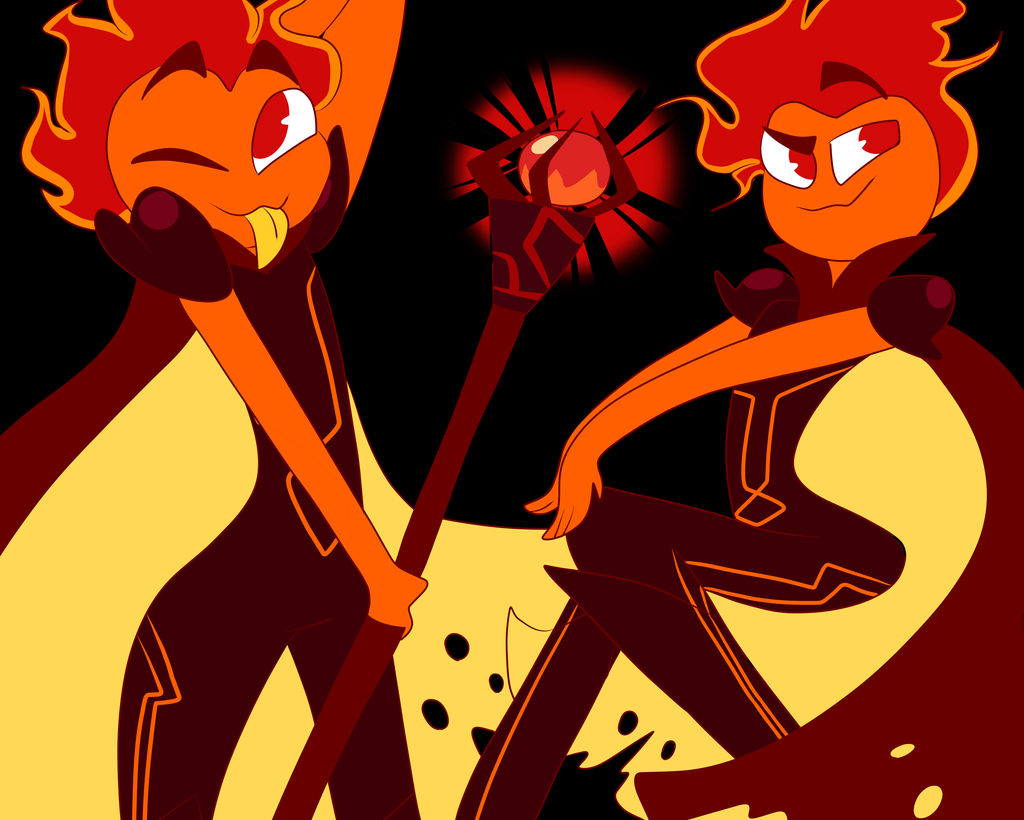 Fire Spirit Cookie by Azure1234 on DeviantArt