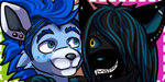 -= Boheme and Reasah Animated Icon 300x150 =- by Makojupiter