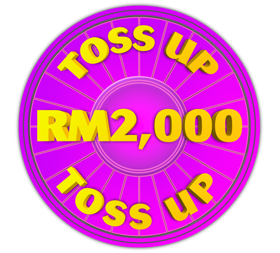 Wheel of Fortune - RM2,000 Toss Up Icon