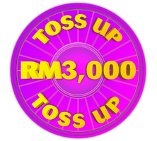 Wheel of Fortune - RM3,000 Toss Up Icon