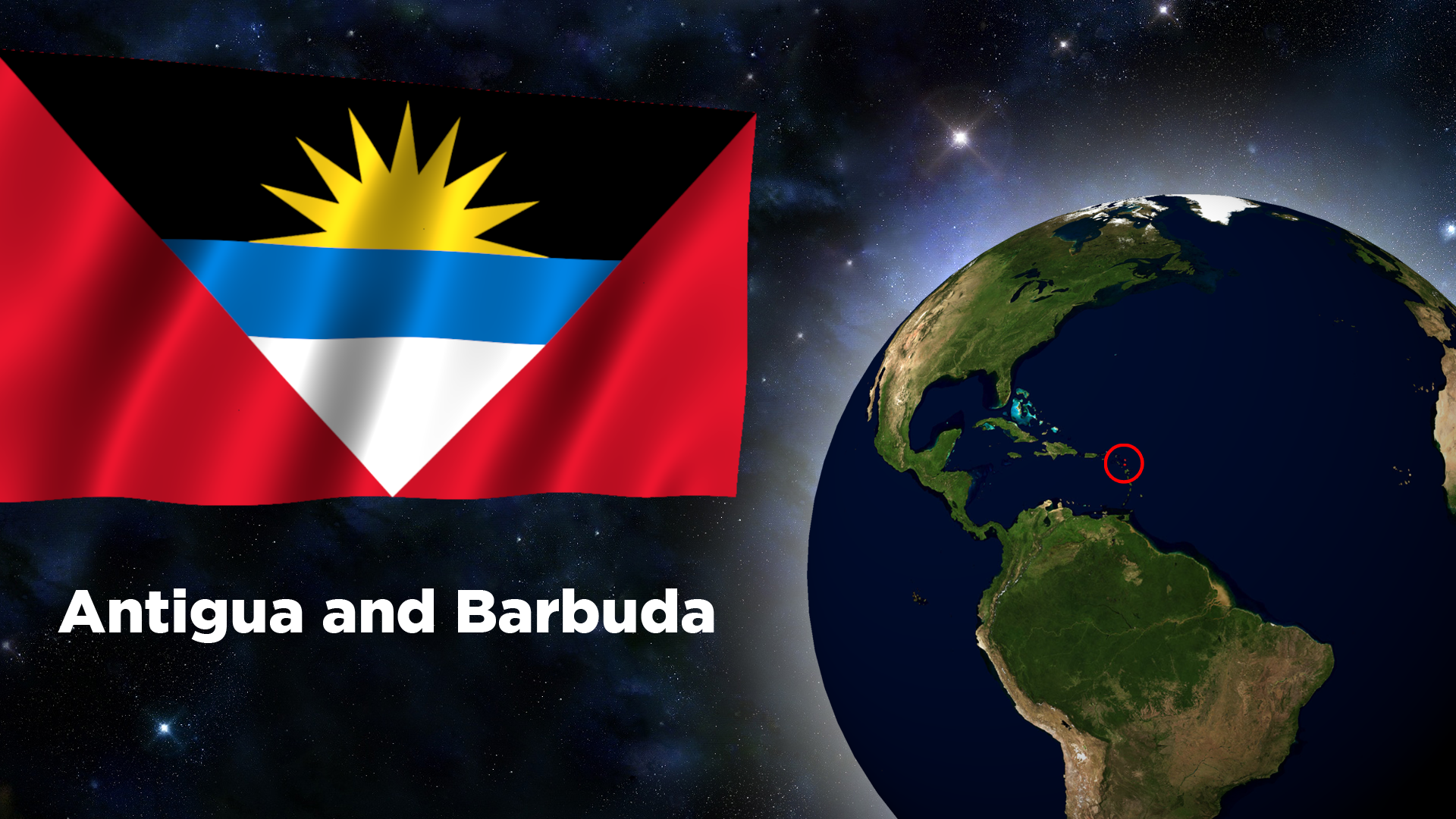 Flag Wallpaper - Antigua and Barbuda