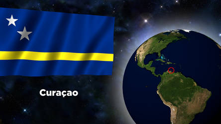 Flag Wallpaper - Curacao