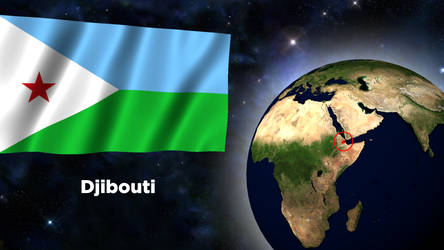 Flag Wallpaper - Djibouti