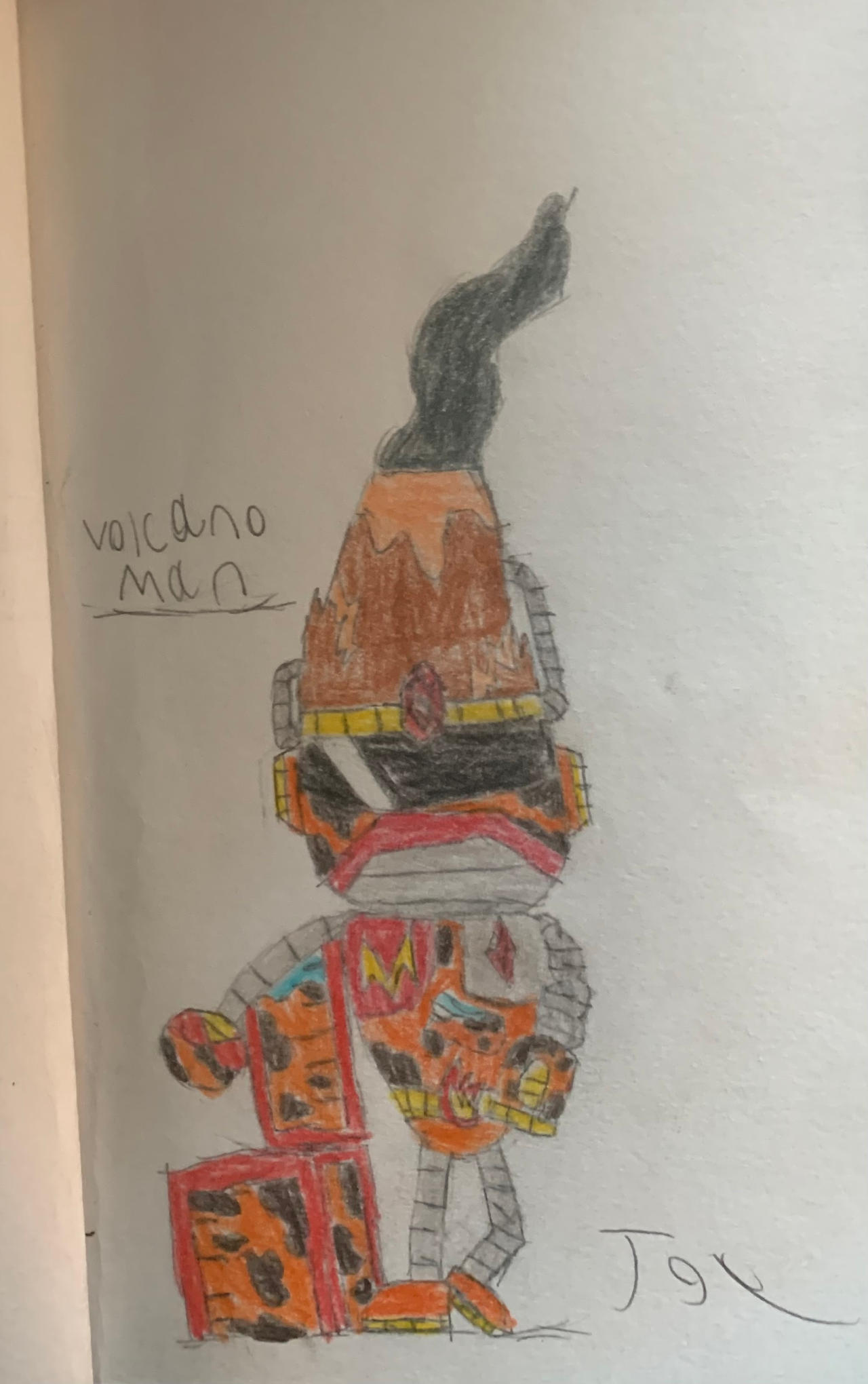 Volcano man by Joeyfunguy on DeviantArt