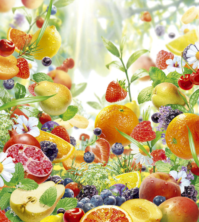 FRUIT-RAIN by illugraphy