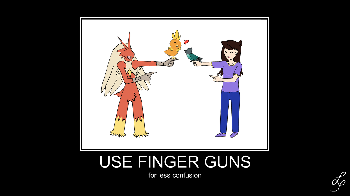 Jaiden Animations Fanart finger guns by Medic1990 on DeviantArt