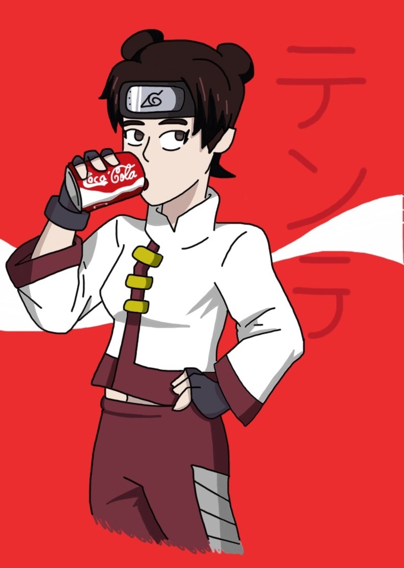 Tenten- coca-cola