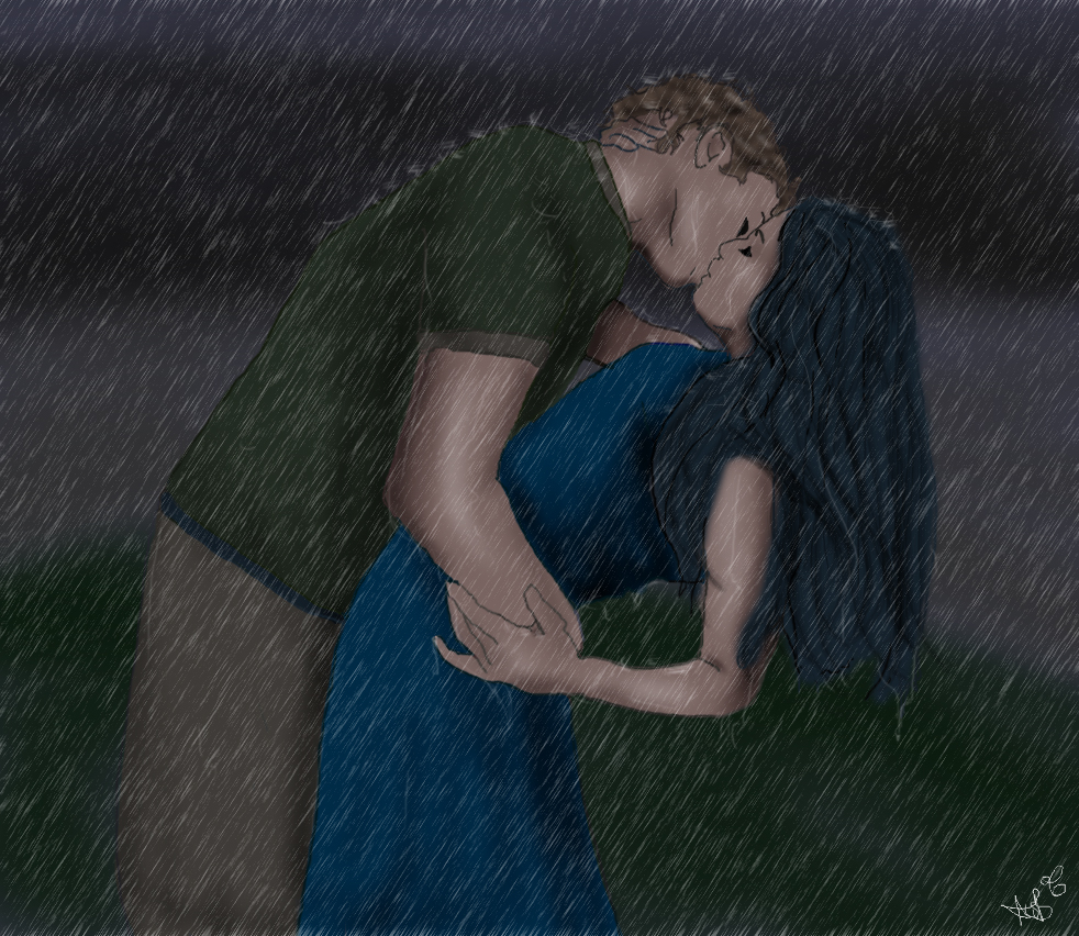 Kissy rain picture