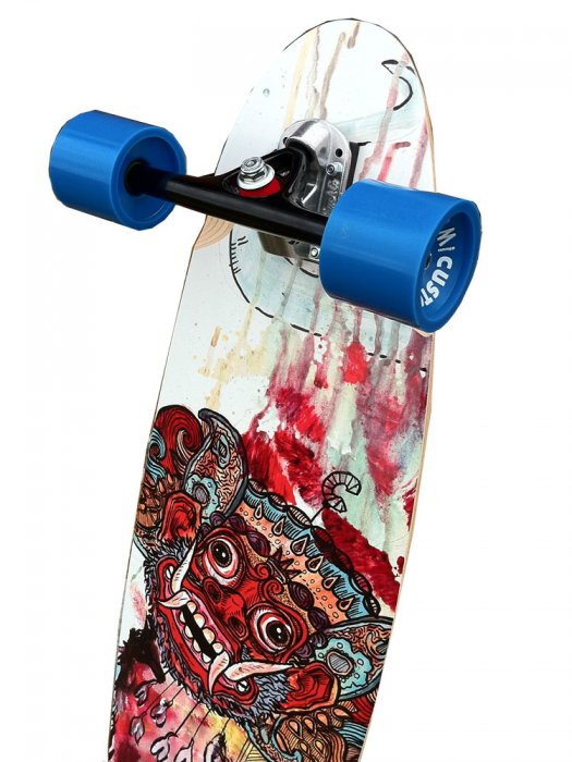 barong longboard detail