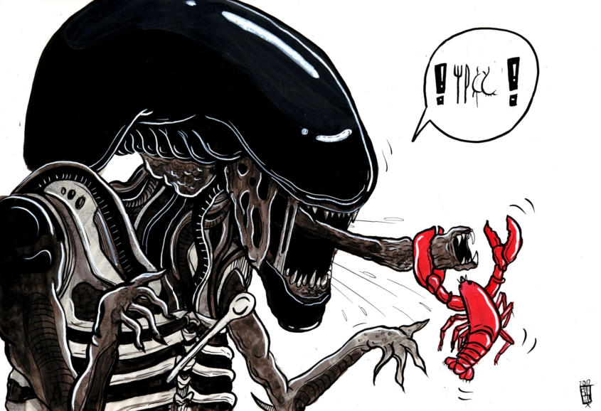 alien cook by slaking5lizard on DeviantArt